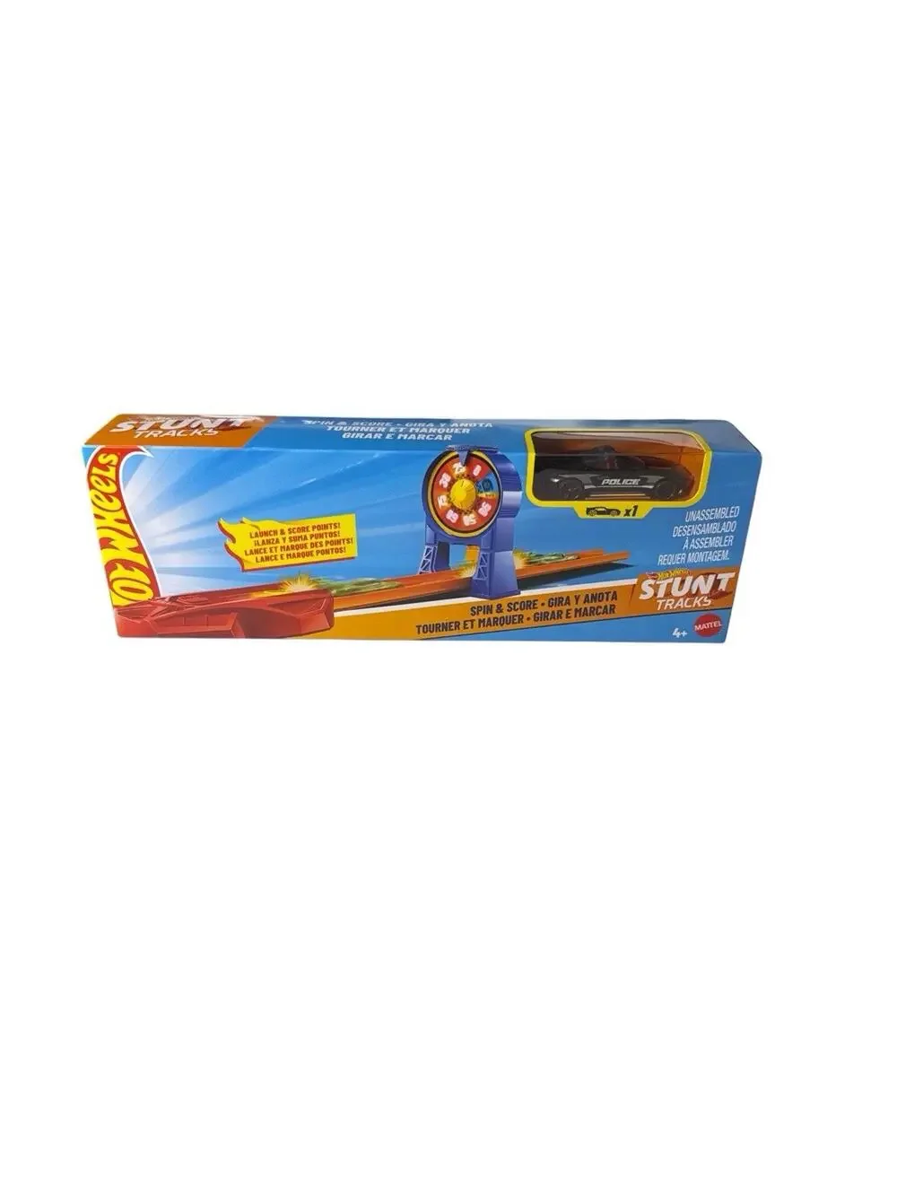 Mattel Hot Wheels Action Spin & Score Track Set FTH79 - NIB